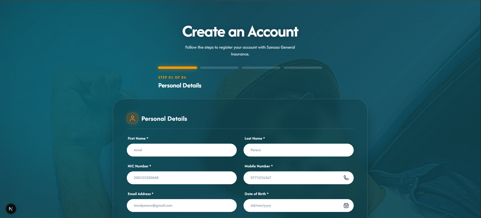 4-Step Digital Account Onboarding
